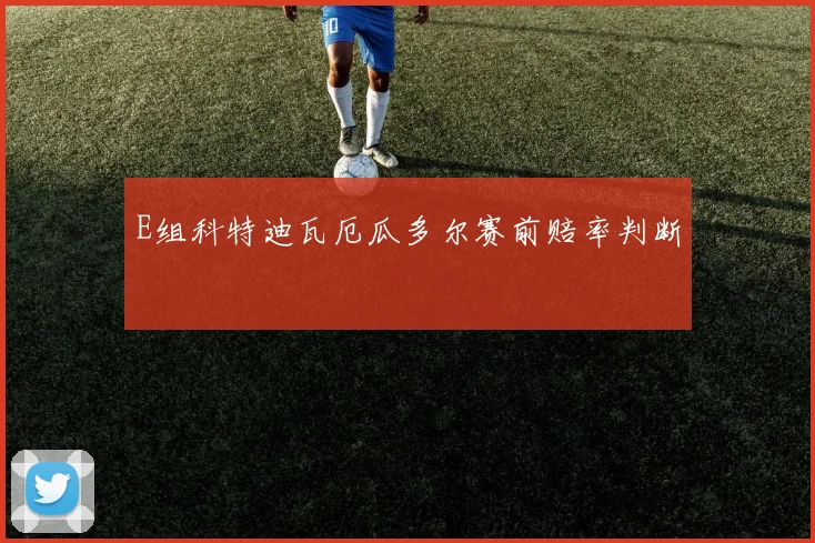 E组科特迪瓦厄瓜多尔赛前赔率判断